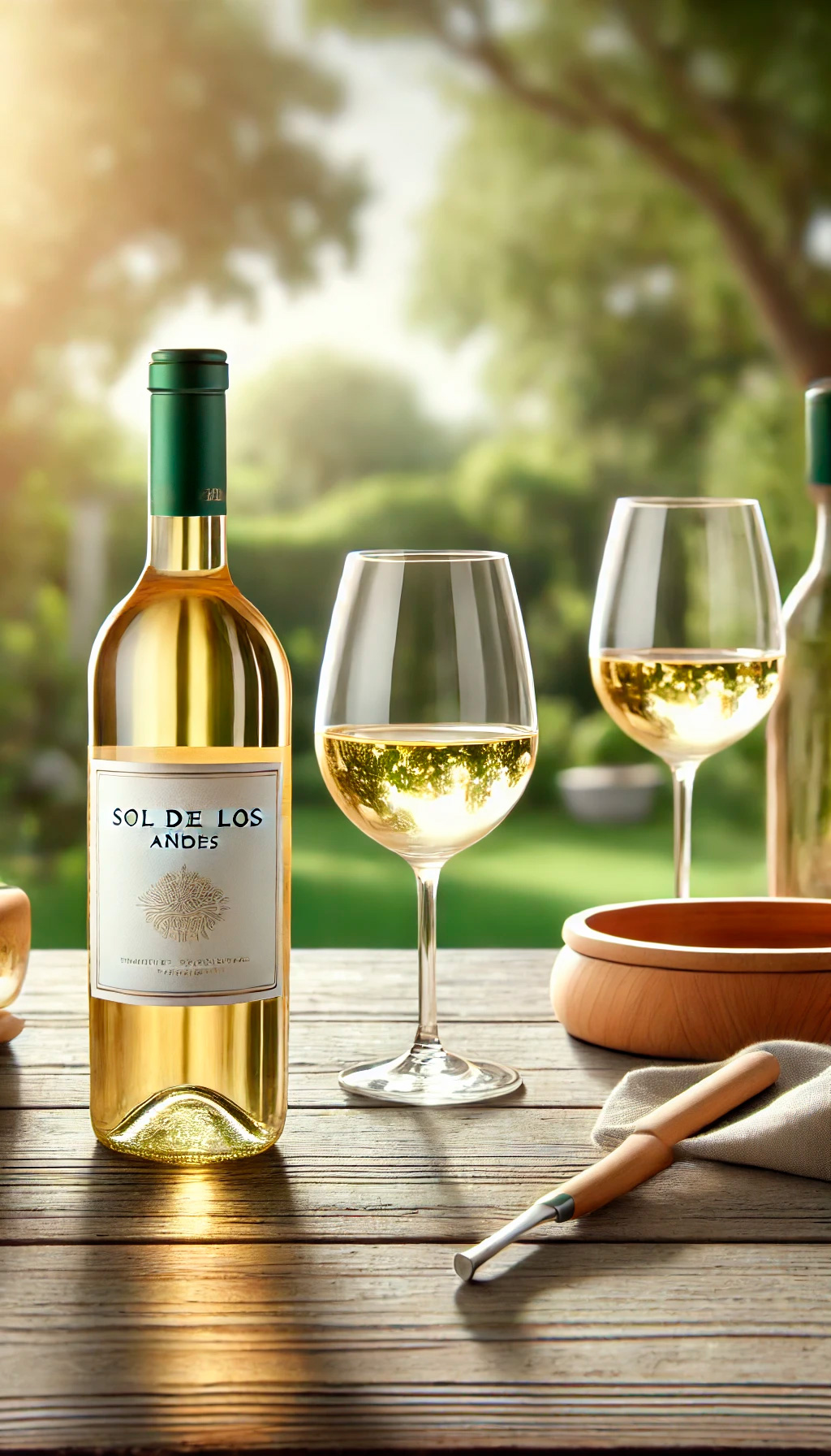 Vino blanco Sol de los Andes recomendado por Andres Stangalini